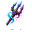 Textura de Tridente das Marés Vinculadas