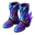 Textura de Botas da Maré de Vidro